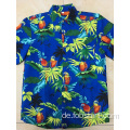 Benutzerdefiniertes Hawaii-Shirt mit Polyesterdruck